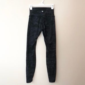 Camouflage Lululemon Leggings Size 4